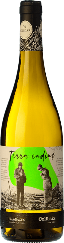 8,95 € Free Shipping | White wine Moacin Terra Endins Blanc D.O. Pla de Bages Catalonia Spain Malvasía, Macabeo, Picapoll Bottle 75 cl