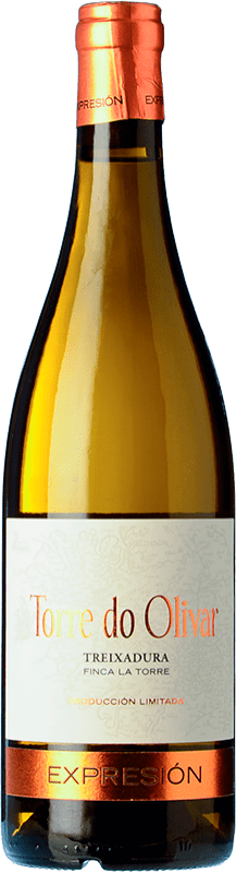 10,95 € Free Shipping | White wine Pazo do Mar Torre do Olivar Expresion D.O. Ribeiro Galicia Spain Treixadura Bottle 75 cl
