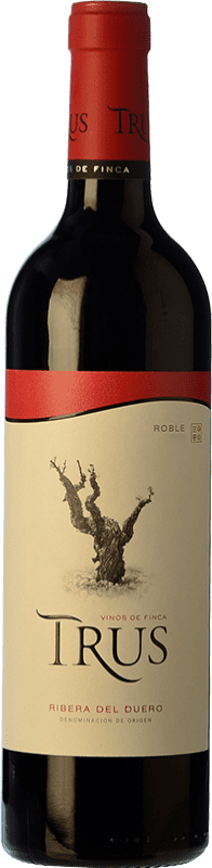 19,95 € Бесплатная доставка | Красное вино Trus Дуб D.O. Ribera del Duero Кастилия-Леон Испания Tempranillo бутылка Магнум 1,5 L