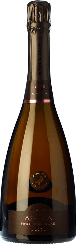 23,95 € Free Shipping | Rosé sparkling U Més U Ardea Rosé Brut Reserve D.O. Cava Catalonia Spain Pinot Black Bottle 75 cl