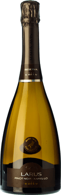 24,95 € Kostenloser Versand | Weißer Sekt U Més U Larus Brut Natur Reserve D.O. Cava Katalonien Spanien Spätburgunder, Xarel·lo Flasche 75 cl