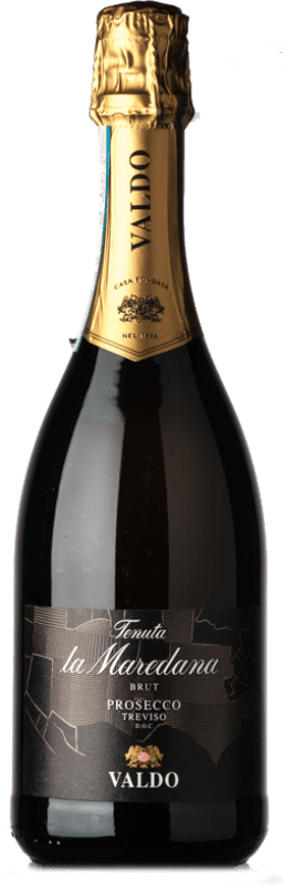 10,95 € Бесплатная доставка | Белое игристое Valdo Tenuta La Maredana брют D.O.C. Prosecco Венето Италия Pinot Black, Glera бутылка 75 cl