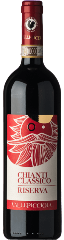 29,95 € Envoi gratuit | Vin rouge Vallepicciola Réserve D.O.C.G. Chianti Toscane Italie Sangiovese Bouteille 75 cl