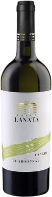 12,95 € Envío gratis | Vino Blanco Villa Lanata D.O.C. Langhe Piemonte Italia Chardonnay 75 cl