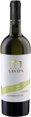 9,95 € Envío gratis | Vino blanco Villa Lanata D.O.C. Langhe Piemonte Italia Chardonnay Botella 75 cl