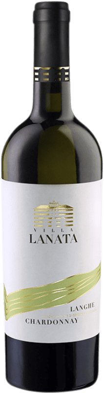 9,95 € 免费送货 | 白酒 Villa Lanata D.O.C. Langhe 皮埃蒙特 意大利 Chardonnay 瓶子 75 cl