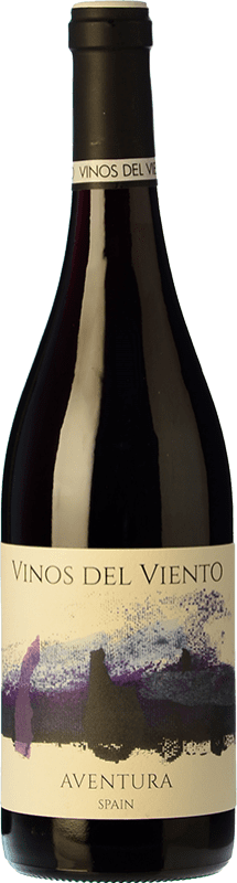 6,95 € Spedizione Gratuita | Vino rosso Vinos del Viento Aventura Spagna Syrah, Grenache, Graciano, Grenache Tintorera Bottiglia 75 cl