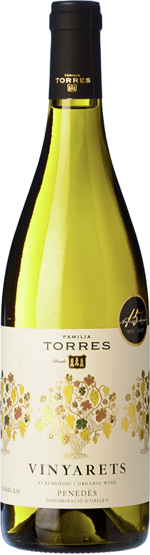 11,95 € Spedizione Gratuita | Vino bianco Torres Vinyarets Blanc D.O. Penedès Catalogna Spagna Xarel·lo Bottiglia 75 cl