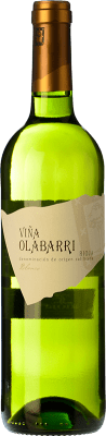 13,95 € 送料無料 | 白ワイン Olabarri D.O.Ca. Rioja ラ・リオハ スペイン Garnacha — グルナッシュ, Viura — ヴィウラ, Malvasia — マルヴァジア 75 cl