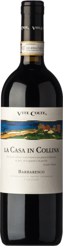 28,95 € Free Shipping | Red wine Vite Colte La Casa in Collina D.O.C.G. Barbaresco Piemonte Italy Nebbiolo Bottle 75 cl
