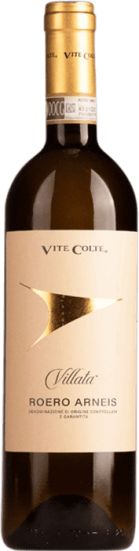 16,95 € Envio grátis | Vinho Branco Vite Colte Villata D.O.C.G. Roero Piemonte Itália Arneis 75 cl