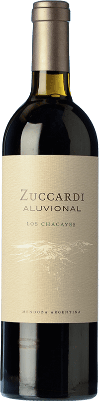 118,95 € Envio grátis | Vinho tinto Zuccardi Aluvional Los Chacayes I.G. Mendoza Mendoza Argentina Malbec Garrafa 75 cl