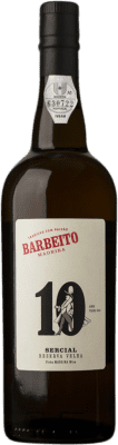 49,95 € Envío gratis | Vino generoso Barbeito Velha Reserva I.G. Madeira Madeira Portugal Sercial 10 Años Botella 75 cl