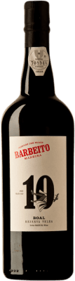 52,95 € Kostenloser Versand | Verstärkter Wein Barbeito Velha Reserve I.G. Madeira Madeira Portugal Boal 10 Jahre Flasche 75 cl