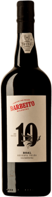 49,95 € Envío gratis | Vino generoso Barbeito Velha Reserva I.G. Madeira Madeira Portugal Boal 10 Años Botella 75 cl