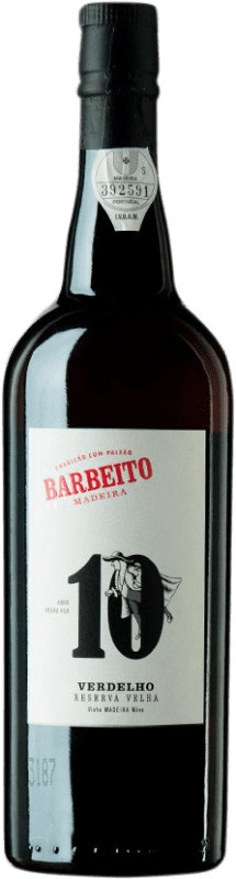 53,95 € Spedizione Gratuita | Vino Liquoroso Barbeito Velha Riserva I.G. Madeira Madera Portogallo Verdello 10 Anni Bottiglia 75 cl