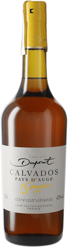 145,95 € 免费送货 | 卡尔瓦多斯 Dupont I.G.P. Calvados Pays d'Auge 法国 15 岁 瓶子 70 cl