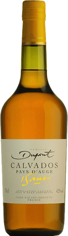 157,95 € Envio grátis | Calvados Domaine Dupont I.G.P. Calvados Pays d'Auge França 15 Anos Garrafa 70 cl