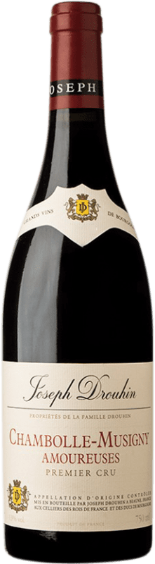 969,95 € 免费送货 | 红酒 Joseph Drouhin 1er Cru Amoureuses 1990 A.O.C. Chambolle-Musigny 勃艮第 法国 Pinot Black 瓶子 75 cl