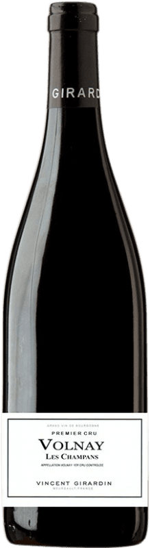 118,95 € Free Shipping | Red wine Vincent Girardin Premier Cru Champans A.O.C. Volnay Burgundy France Pinot Black Bottle 75 cl