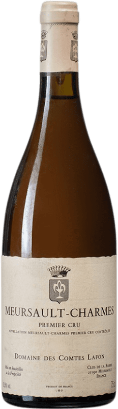 438,95 € Envio grátis | Vinho branco Comtes Lafon Premier Cru Charmes 1998 A.O.C. Meursault Borgonha França Chardonnay Garrafa 75 cl