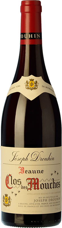 186,95 € 免费送货 | 红酒 Joseph Drouhin 1er Cru Clos des Mouches Rouge A.O.C. Côte de Beaune 勃艮第 法国 Pinot Black 瓶子 75 cl