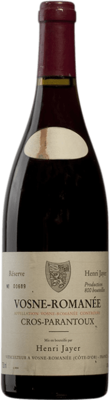 15 949,95 € Envoi gratuit | Vin rouge Henri Jayer 1er Cru Cros Parantoux 1998 A.O.C. Vosne-Romanée Bourgogne France Pinot Noir Bouteille 75 cl