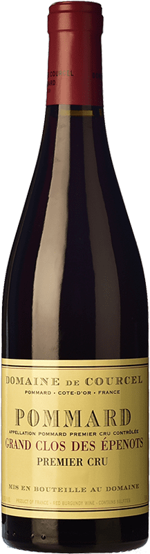 138,95 € Kostenloser Versand | Rotwein Courcel 1er Cru Grand Clos des Épenots A.O.C. Pommard Burgund Frankreich Pinot Schwarz Flasche 75 cl