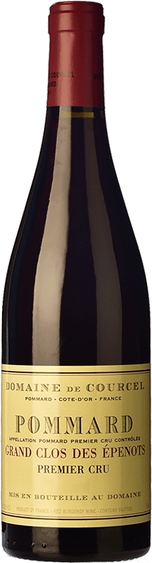 145,95 € 免费送货 | 红酒 Domaine de Courcel Premier Cru Grand Clos des Épenots A.O.C. Pommard 勃艮第 法国 Pinot Black 瓶子 75 cl