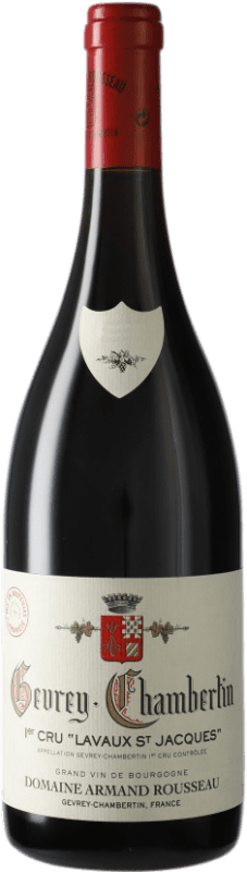 655,95 € Spedizione Gratuita | Vino Rosso Armand Rousseau Lavaux Saint Jacques 1er Premier Cru A.O.C. Gevrey-Chambertin Borgogna Francia 75 cl