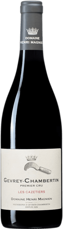 202,95 € Free Shipping | Red wine Henri Magnien Premier Cru Les Cazetiers A.O.C. Gevrey-Chambertin Burgundy France Pinot Black Bottle 75 cl