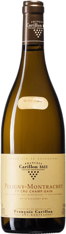 225,95 € Envoi gratuit | Vin blanc François Carillon Premier Cru Les Champs Gains A.O.C. Puligny-Montrachet Bourgogne France Chardonnay Bouteille 75 cl