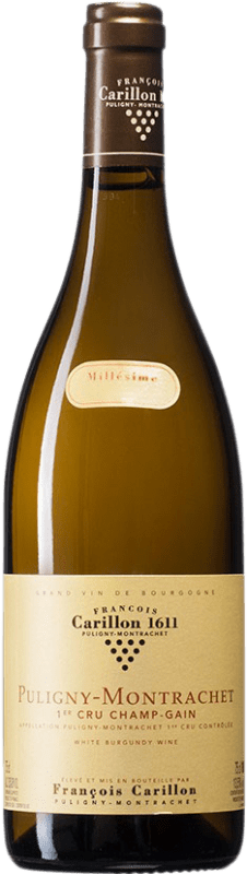 202,95 € Kostenloser Versand | Weißwein François Carillon Les Champs Gains 1er Premier Cru Erste Lage A.O.C. Puligny-Montrachet Burgund Frankreich Chardonnay 75 cl