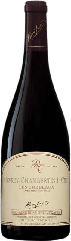 232,95 € Free Shipping | Red wine Rossignol-Trapet Premier Cru Les Corbeaux A.O.C. Gevrey-Chambertin Burgundy France Pinot Black Bottle 75 cl