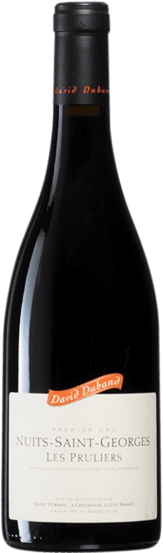 149,95 € 免费送货 | 红酒 David Duband 1er Cru Les Pruliers A.O.C. Nuits-Saint-Georges 勃艮第 法国 Pinot Black 瓶子 75 cl
