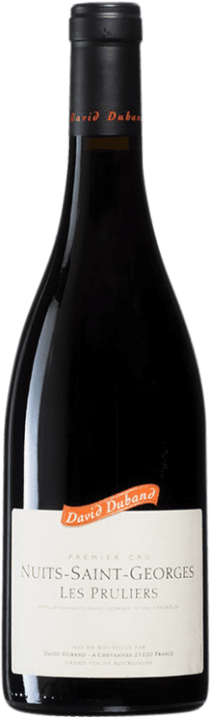 156,95 € 免费送货 | 红酒 David Duband Premier Cru Les Pruliers A.O.C. Nuits-Saint-Georges 勃艮第 法国 Pinot Black 瓶子 75 cl