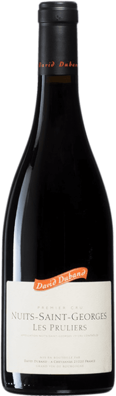 128,95 € Spedizione Gratuita | Vino rosso David Duband Premier Cru Les Pruliers A.O.C. Nuits-Saint-Georges Borgogna Francia Pinot Nero Bottiglia 75 cl