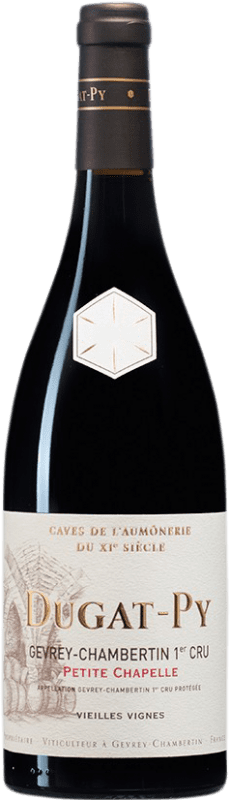 335,95 € Бесплатная доставка | Красное вино Dugat-Py 1er Cru Petit Chapelle Vieilles Vignes A.O.C. Gevrey-Chambertin Бургундия Франция бутылка 75 cl
