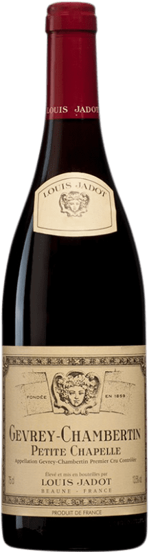 128,95 € Envío gratis | Vino tinto Louis Jadot 1er Cru Petite Chapelle A.O.C. Gevrey-Chambertin Borgoña Francia Pinot Negro Botella 75 cl