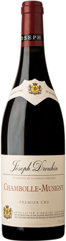 98,95 € Free Shipping | Red wine Joseph Drouhin 1er Cru A.O.C. Chambolle-Musigny Burgundy France Pinot Black Bottle 75 cl