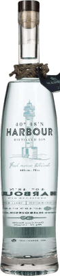 32,95 € Kostenloser Versand | Gin Harbour 48'N Katalonien Spanien Flasche 70 cl