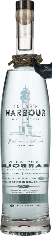 32,95 € Free Shipping | Gin Harbour 48'N Catalonia Spain Bottle 70 cl