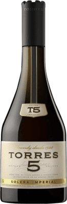 16,95 € Бесплатная доставка | Бренди Torres 5 D.O. Penedès Каталония Испания бутылка 70 cl