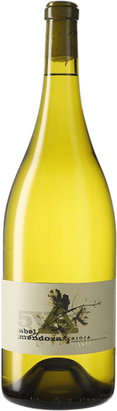 61,95 € Envío gratis | Vino blanco Abel Mendoza 5V D.O.Ca. Rioja España Botella Magnum 1,5 L