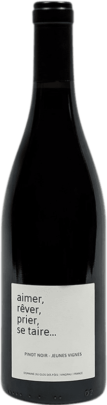 41,95 € Бесплатная доставка | Красное вино Le Clos des Fées Aimer Rêver Prier Se Taire A.O.C. Côtes du Roussillon Лангедок-Руссильон Франция Pinot Black бутылка 75 cl