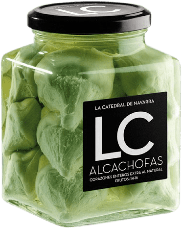21,95 € Envio grátis | Conservas Vegetais La Catedral Alcachofas Espanha 14-16 Peças