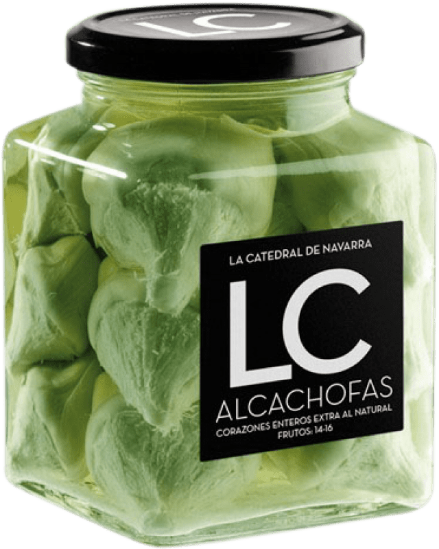 19,95 € Envío gratis | Conservas Vegetales La Catedral Alcachofas España 14/16 Piezas