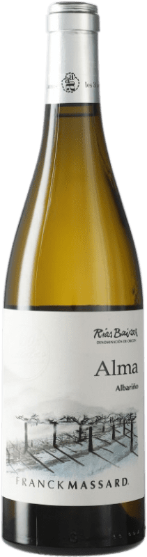 18,95 € Бесплатная доставка | Белое вино Les 3 Amis Alma D.O. Rías Baixas Галисия Испания бутылка 75 cl