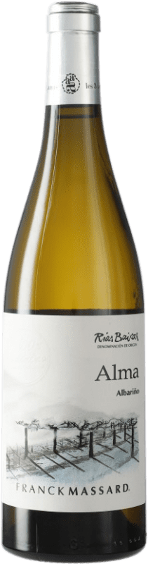 19,95 € Envio grátis | Vinho Branco Les 3 Amis Alma D.O. Rías Baixas Galiza Espanha 75 cl