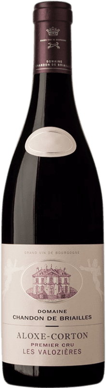 126,95 € Spedizione Gratuita | Vino Rosso Chandon de Briailles Les Valozières 1er Premier Cru A.O.C. Aloxe-Corton Borgogna Francia Pinot Nero Eco — Biologico 75 cl